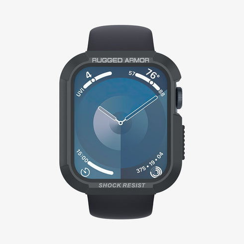 ACS05456 - Apple Watch Series (Apple Watch (49mm)) in matte black showing the front
